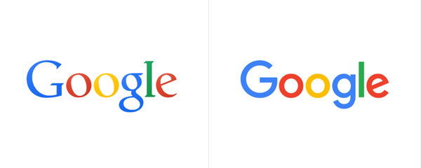 Google redesign logotipa